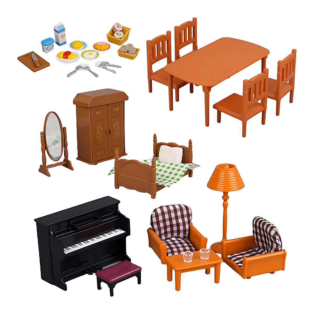 Miniature Furniture 1:12 Dollh - огляд і ціна Play Kitchen Set