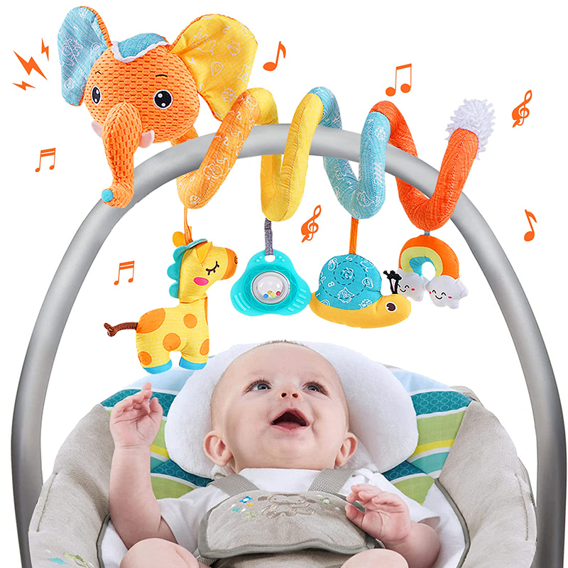 Car Seat Toys Infant Color Ele - огляд і ціна Kids Toys Elephant