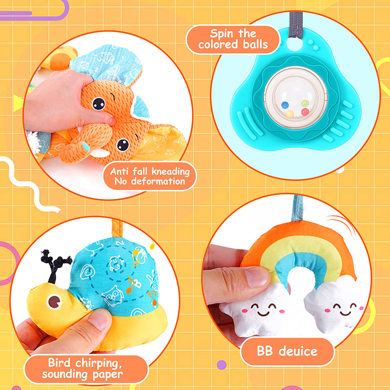 Car Seat Toys Infant Color Ele - огляд і ціна Kids Toys Elephant
