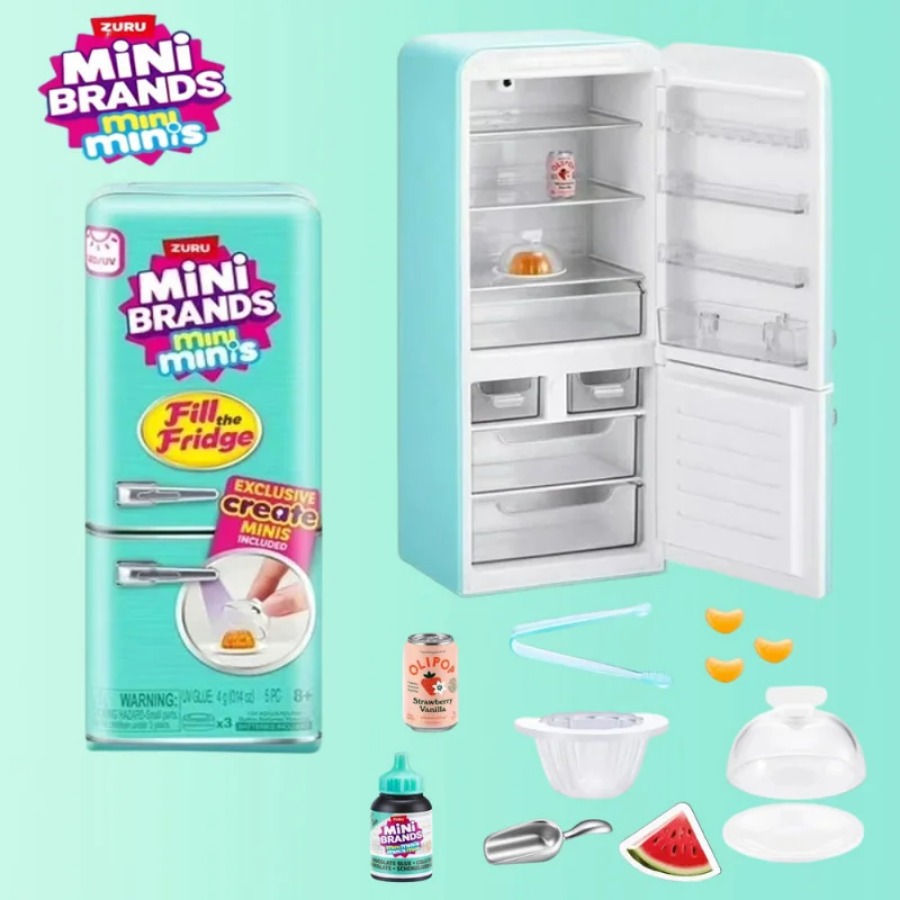 ZURU 5 Surprise Mini Fridge Ba - огляд і ціна Play Kitchen Set