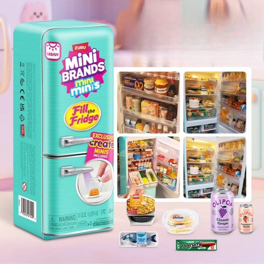 ZURU 5 Surprise Mini Fridge Ba - огляд і ціна Play Kitchen Set