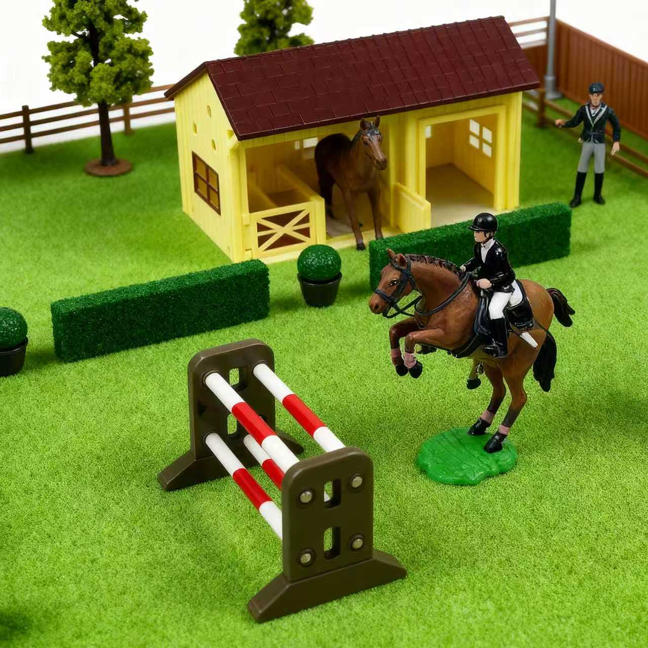 Simulation Horse Stable Playse - огляд і ціна Kids Toys Horse